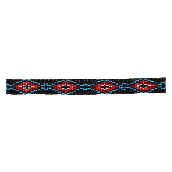 Twister-Beaded-Black-Red-Aztec