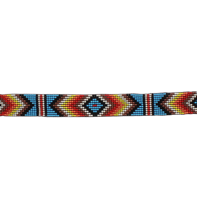 Twister Beaded Stretch Hatband