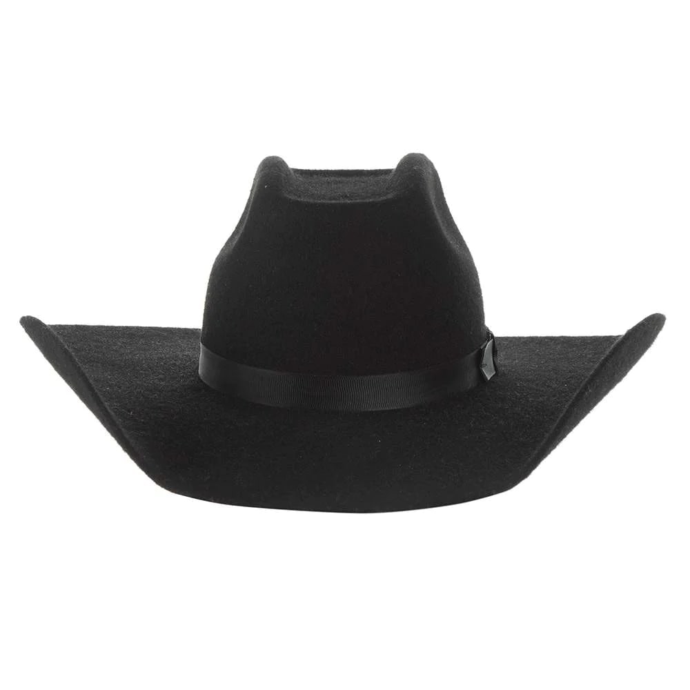 Twister Boys Black Wool Felt Hat