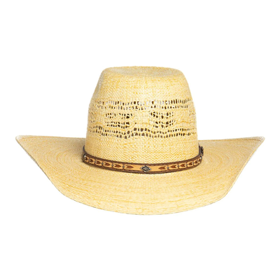 Twister Boys Toast Bangora Cool Hand Luke Precreased Straw Hat - T71342
