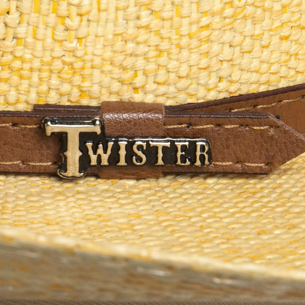 Twister Boys Toast Bangora Cool Hand Luke Precreased Straw Hat