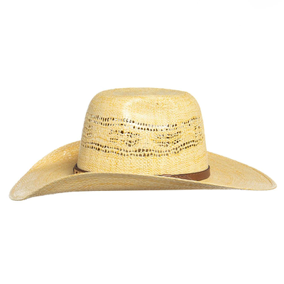 Twister Boys Toast Bangora Cool Hand Luke Precreased Straw Hat - T71342