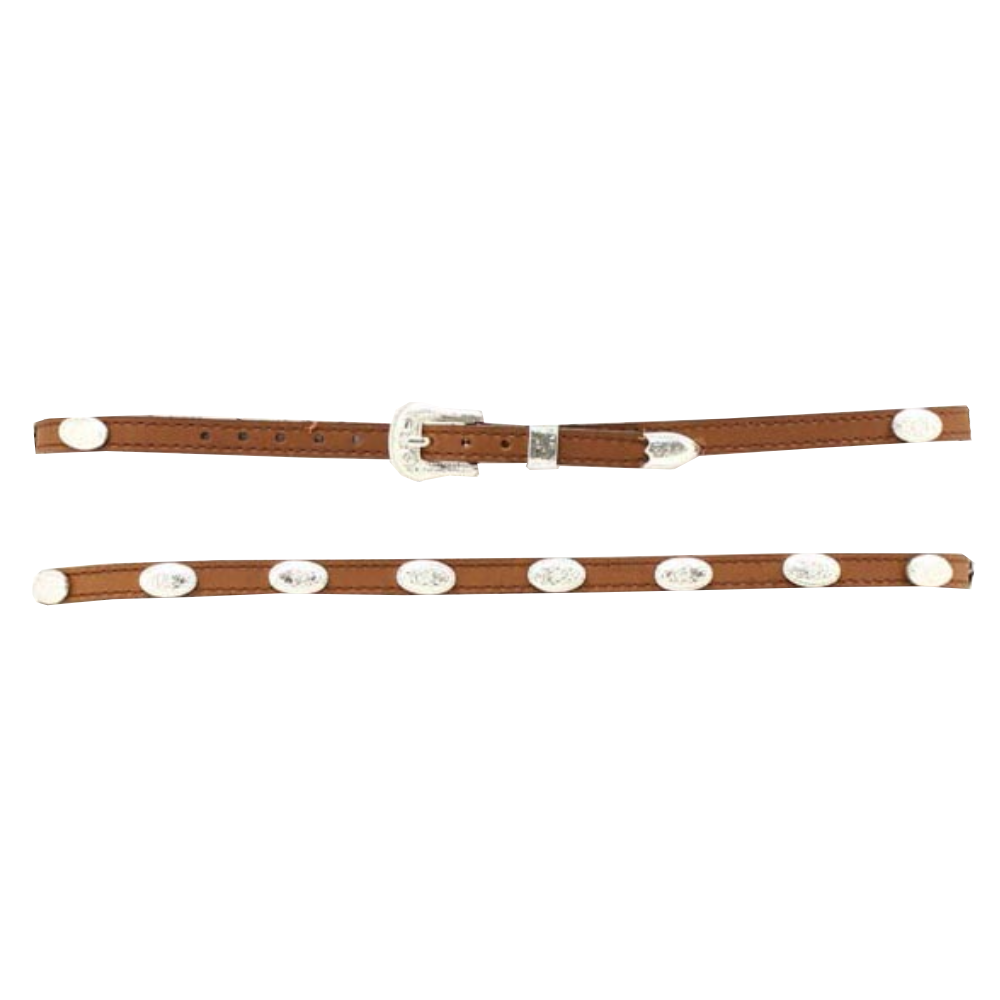 Twister genuine leather hatband 