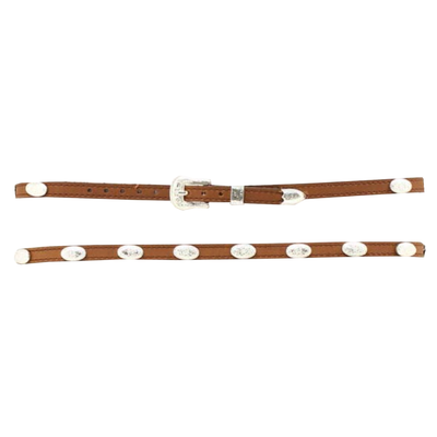 Twister genuine leather hatband 