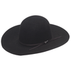 Twister Mens 6X Open Crown Felt Hat Black - T7635801