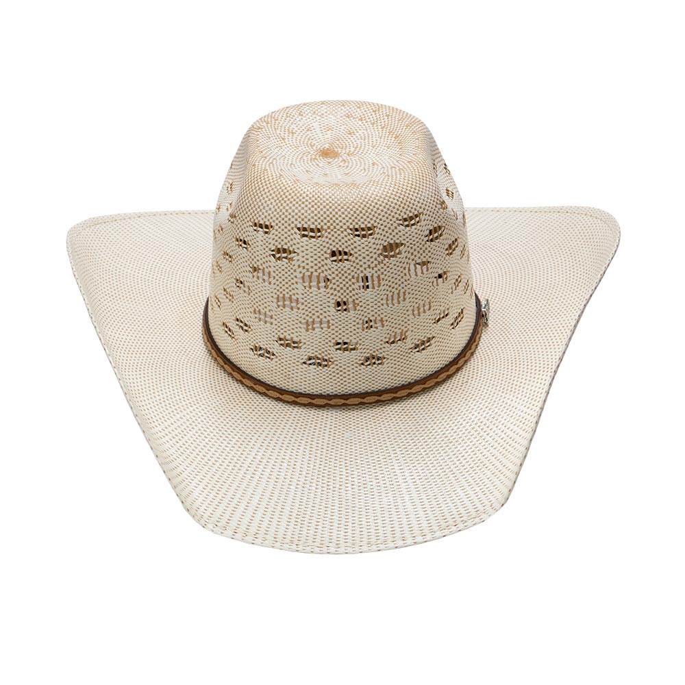 bangora ivory tan straw hat