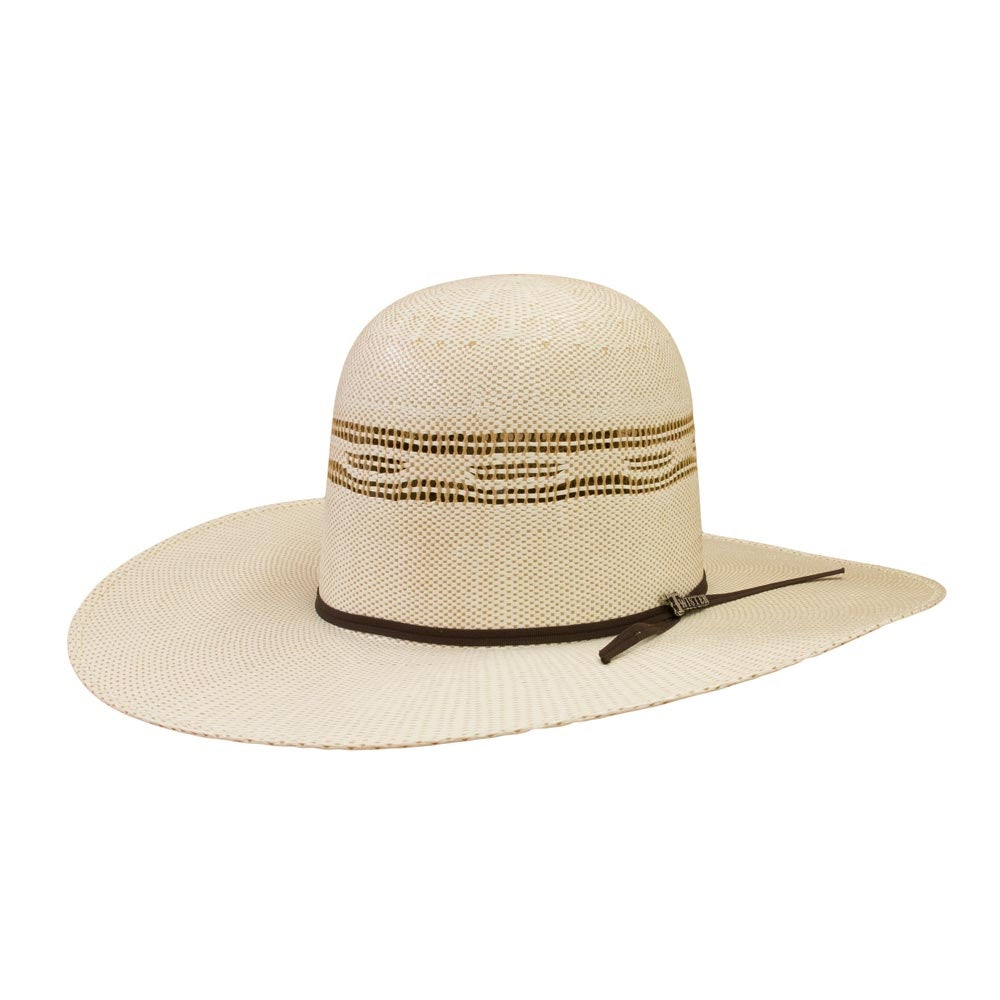Twister Mens Rounded Crown Straw Hat - T71626