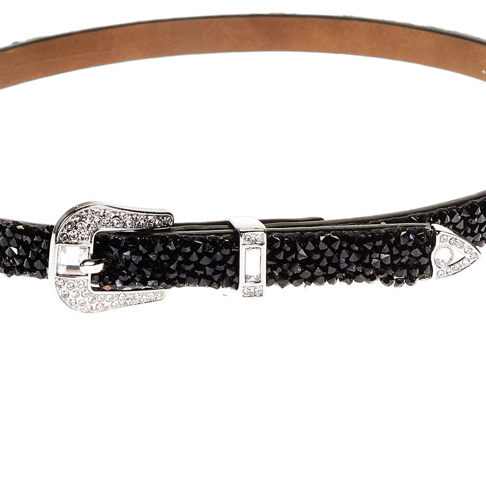 twister sparkle black hatband 