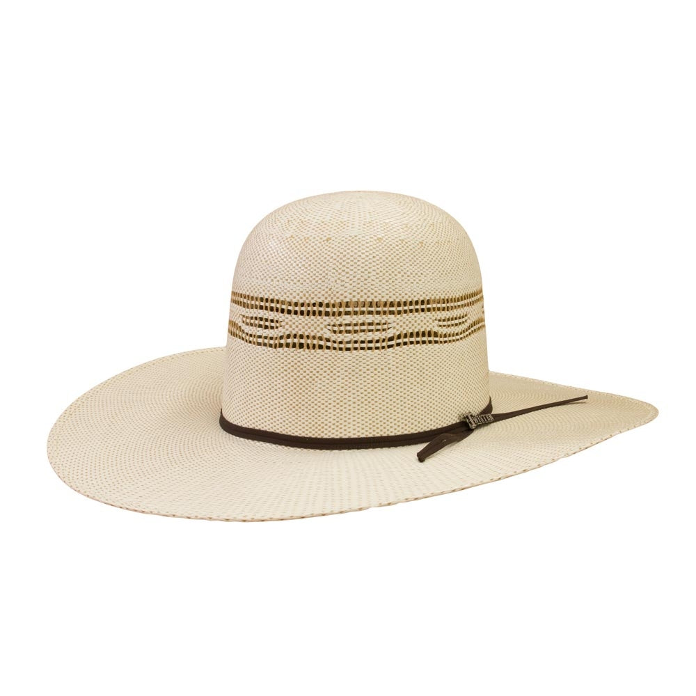Twister Mens Rounded Crown Straw Hat