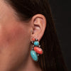 West & Co. Womens Descending Post Earrings