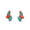 West & Co. Womens Descending Post Earrings