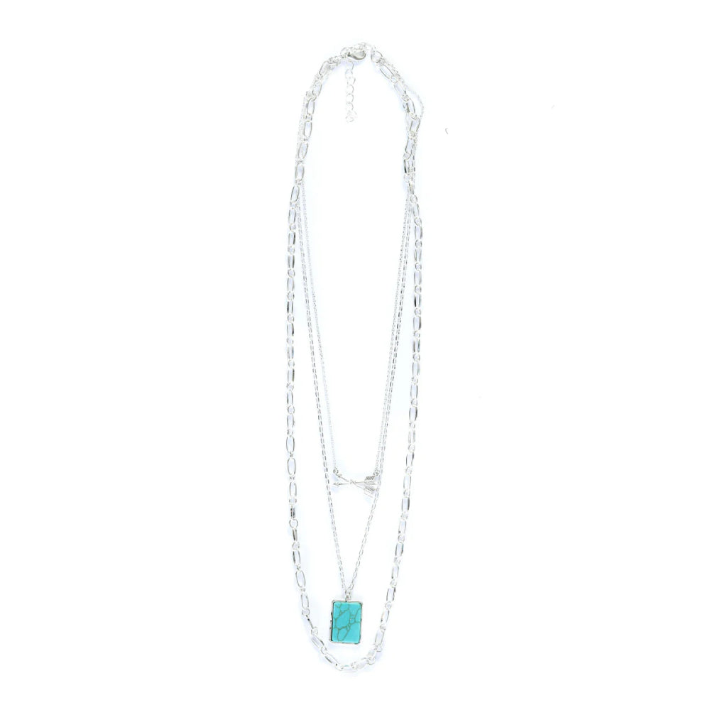 West & Co. Womens Layered Necklace