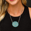 West & Co. Womens Turquoise Necklace