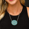 West & Co. Womens Turquoise Necklace - N1291