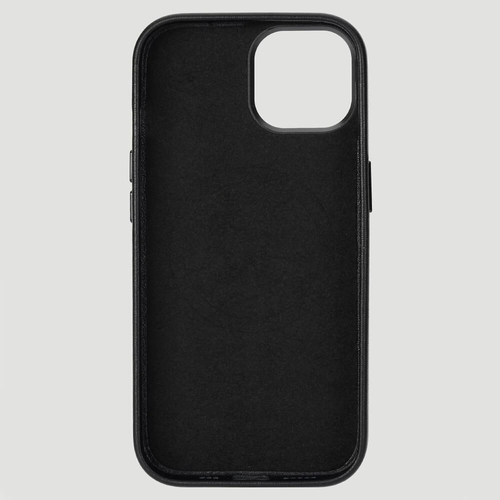 Wrangler Apple iPhone 15 Leather Embroidery Case Black Wrangler Apple iPhone 15 Leather Embroidery Case Black