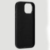 Wrangler Apple iPhone 15 Leather Embroidery Case Black - LW/3001BK15