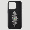 Wrangler Apple iPhone 15 Pro Leather Embroidery Case Black - LW/3001BK15PRO
