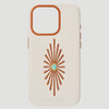 Wrangler Apple iPhone 15 Pro Leather Embroidery Case White - LW/3001WT15PRO