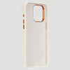 Wrangler Apple iPhone 15 Pro Max Leather Embroidery Case White - LW/3001WT15PM