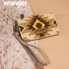 Wrangler Womens Aztec Print Card Wallet Tan - WG226-W069TN