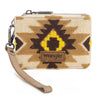 Wrangler Womens Aztec Print Card Wallet Tan - WG226-W069TN