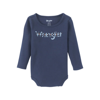 Wrangler Baby Boy Blue Onesie