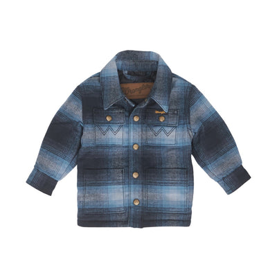 Wrangler Baby Boy Flannel Shirt Jacket