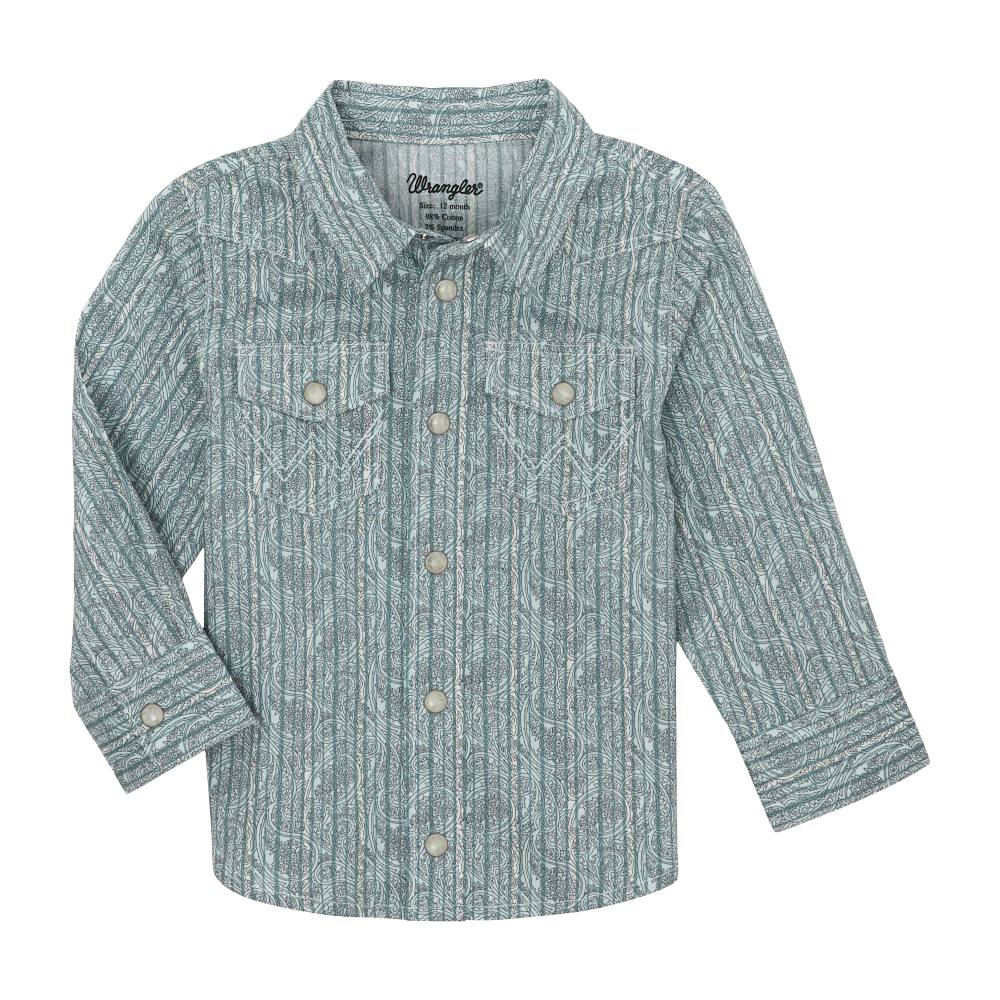 Wrangler Baby Boys Turquoise Shirt