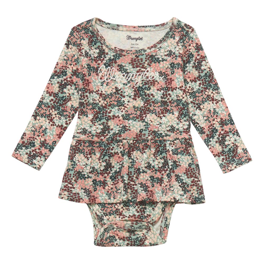 Wrangler Baby Girl Bodysuit with Skirt