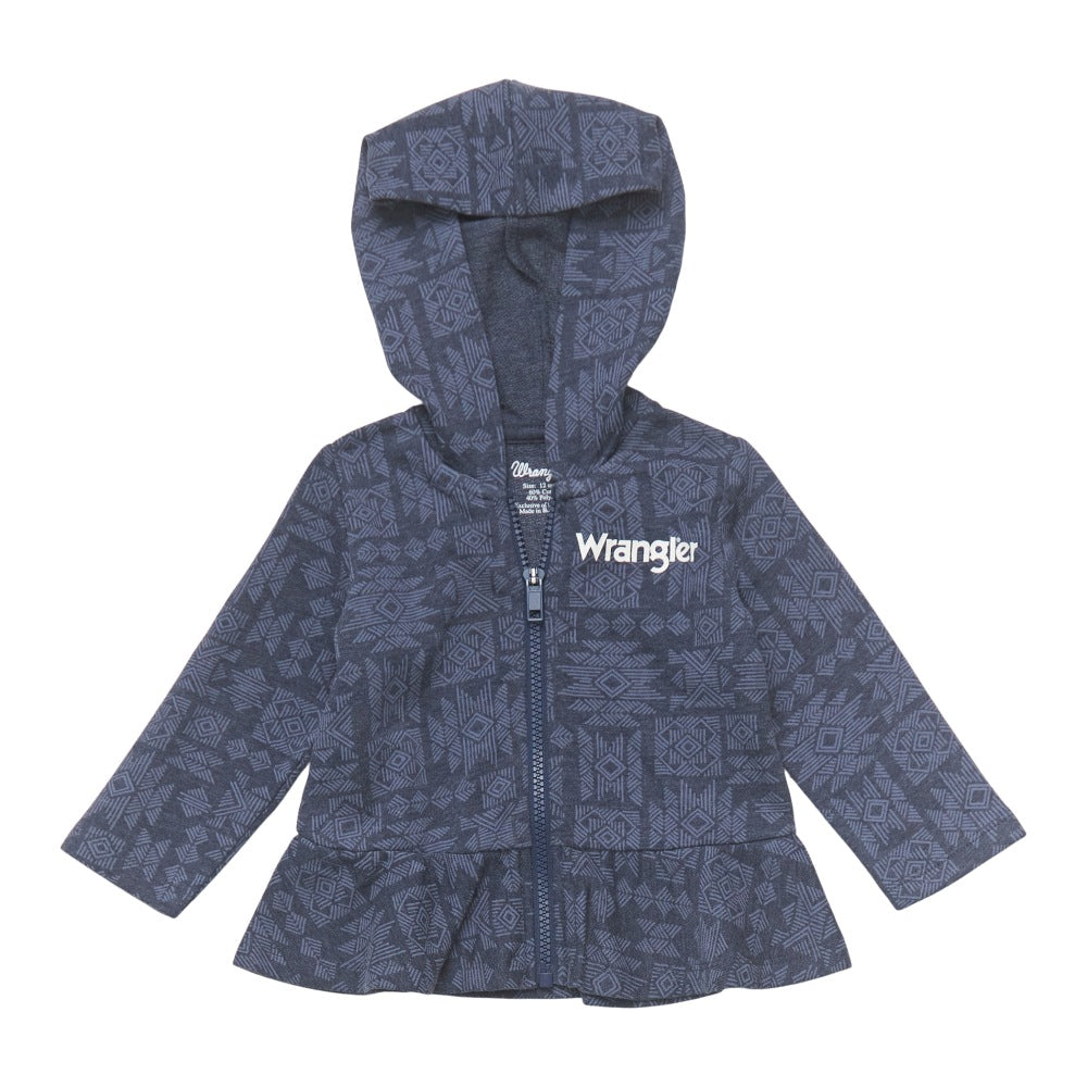 Wrangler Baby Girl Navy Hoodie