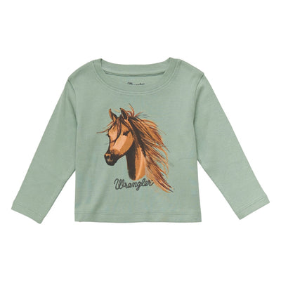 Wrangler Baby Girls Horse T-Shirt