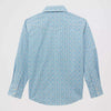 Wrangler Boys 20X Advanced Comfort Western Shirt Blue Jay - 112374376