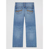 Wrangler Boys 20X No. 42 Vintage Bootcut Slim Fit Jeans Topsail - 112381666