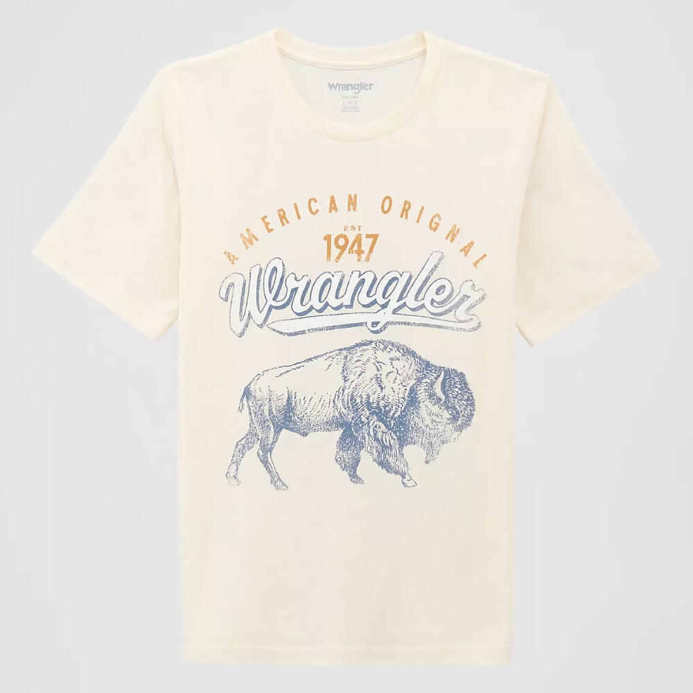 Wrangler Boys Buffalo Graphic T-Shirt
