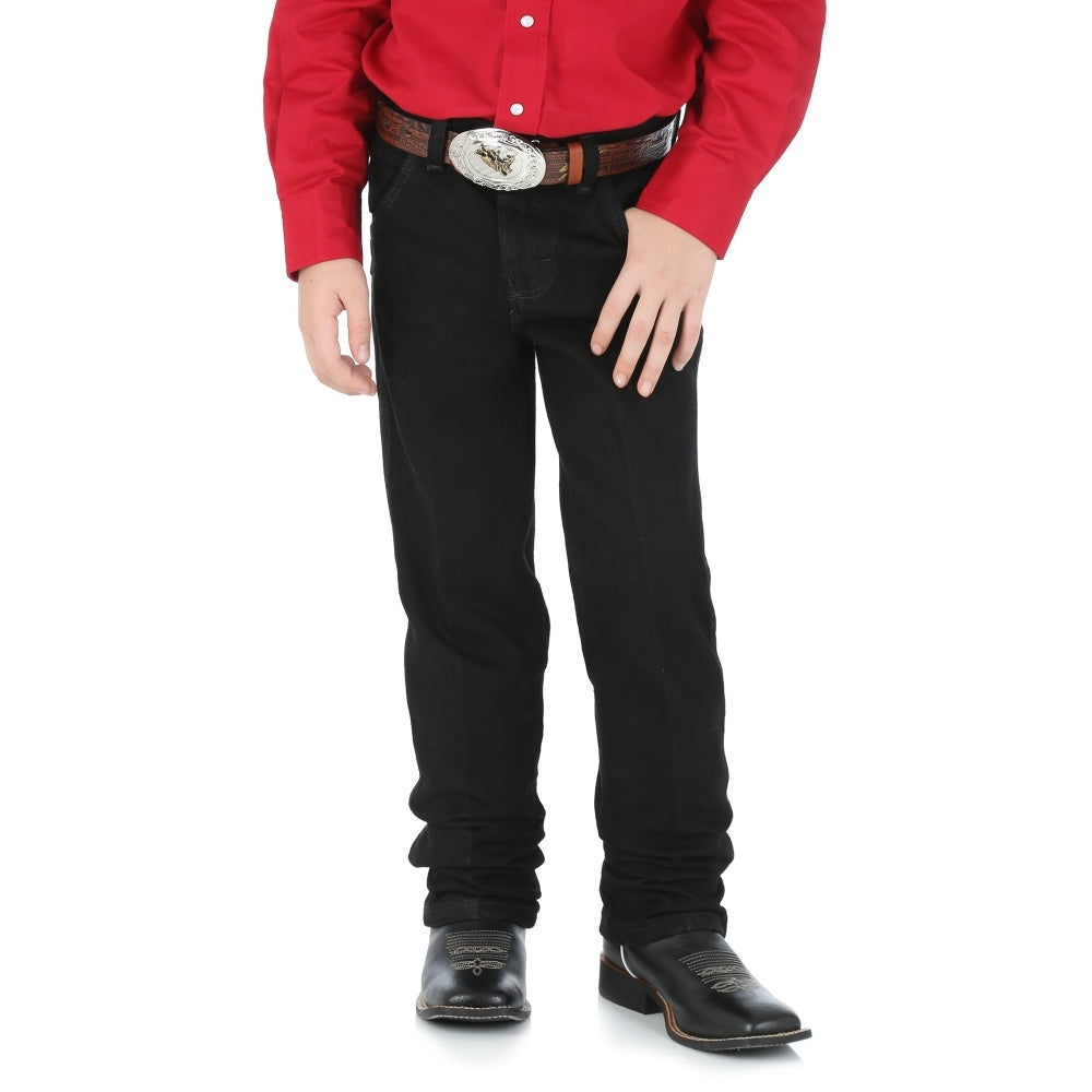 Wrangler Boys Cowboy Cut Original Fit Black Jeans (Sizes 1T - 7) - 13MWJBK