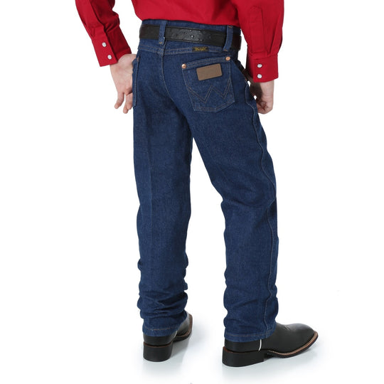 Wrangler Boys Original Fit Jeans (1T - 7) | Indigo Wash