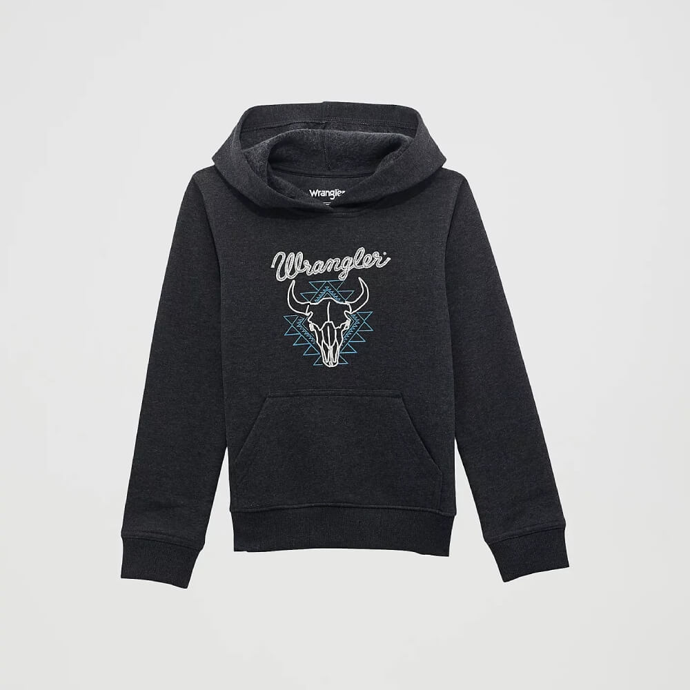 Wrangler Boys Front Animal Logo Pullover Hoodie