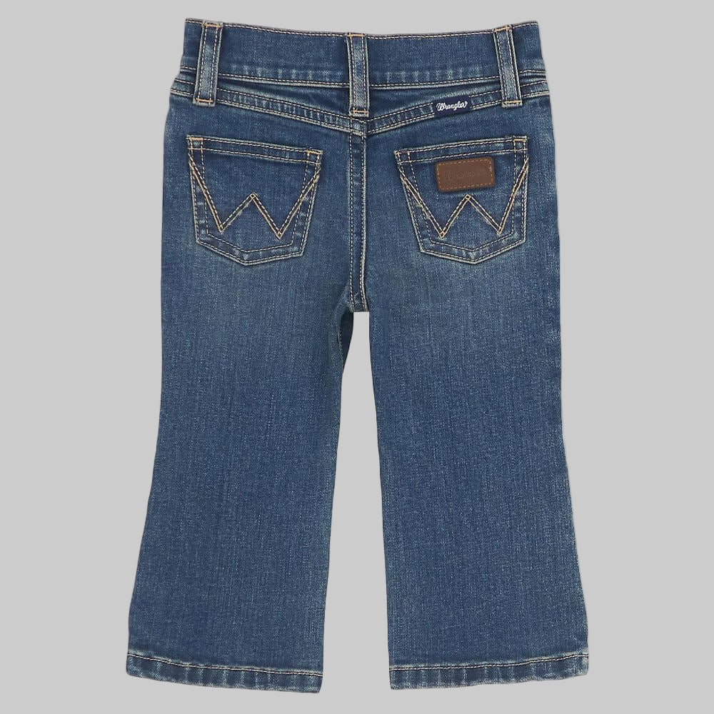 Wrangler Boys Stitched Pocket Western Jeans