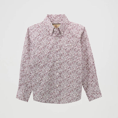 Wrangler Boys Button-Down Print Shirt