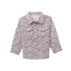 Wrangler Boys Print Western Snap Shirt