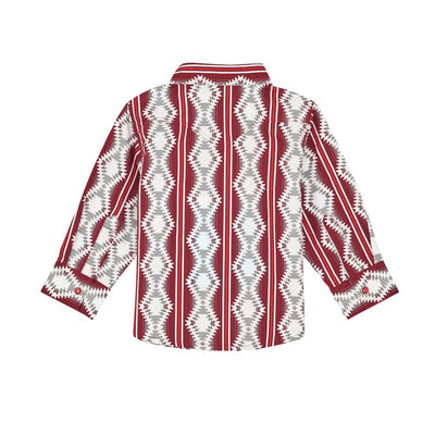 Wrangler Boys Long Sleeve Snap Shirt