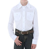 Wrangler Boys Long Sleeve Snap Shirt - 204WHSL