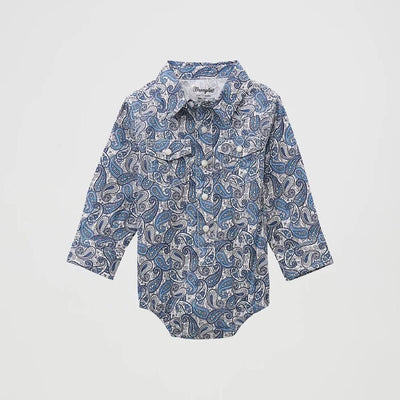 Wrangler Boys Western Snap Bodysuit