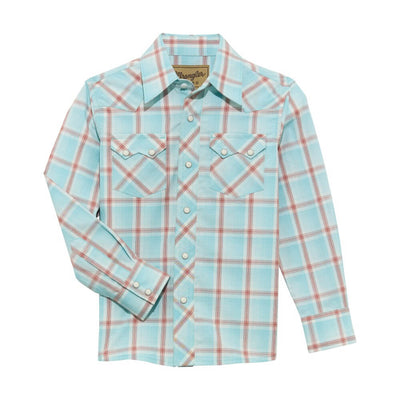 Wrangler Boys Retro Long Sleeve Shirt