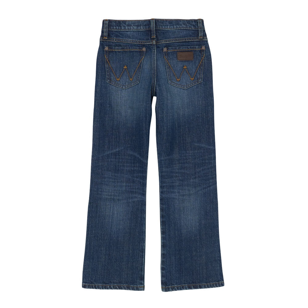 Wrangler Boys Retro Relaxed Jeans Dark Wash - 112367889