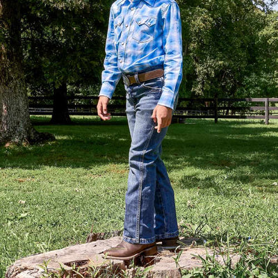 Wrangler Boys Retro Slim Boot Jeans