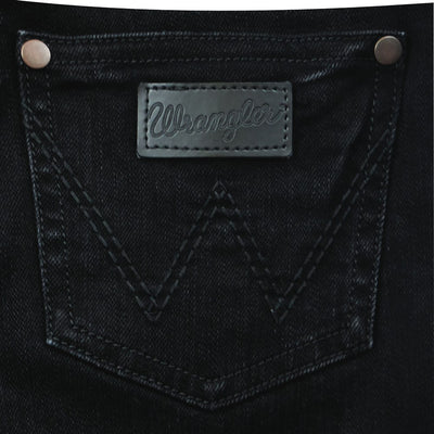 Wrangler Boys Retro Black Straight Jeans