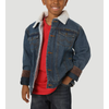 Wrangler Boys Sherpa Lined Denim Jacket - 84256RT