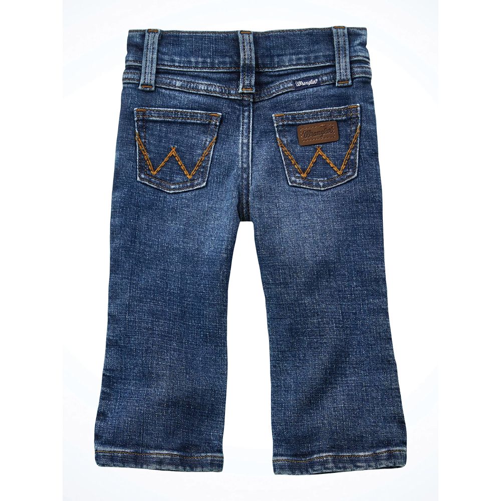 Wrangler Boys Stitched Pocket Western Jeans