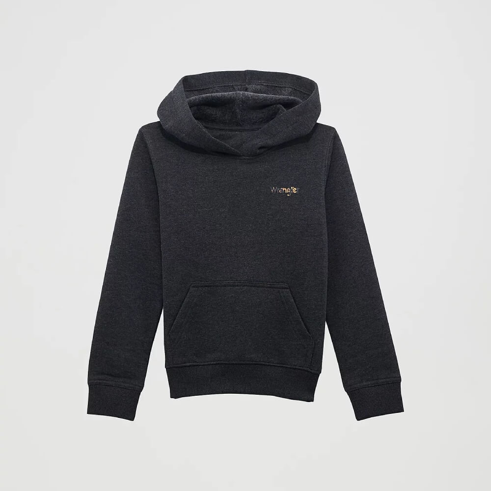 Wrangler Boys Western Back Graphic Pullover Hoodie